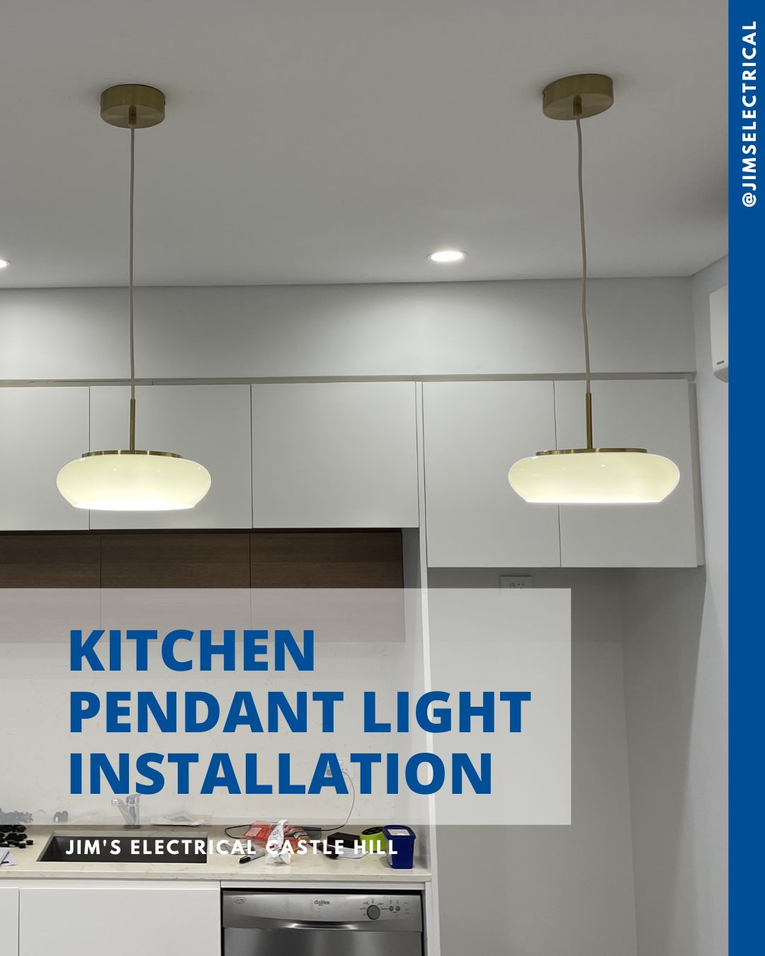 Kitchen Pendant Light Installation